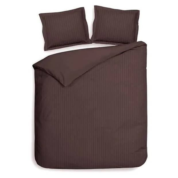 Heckettlane dekbedovertrek Banda - Marsala Bruin - 1-Persoons 140x200/220 cm