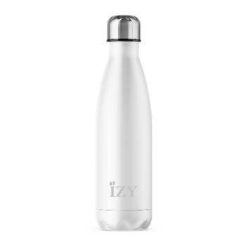 IZY - Thermosfles 0.5L, RVS, Mat Wit - IZY Original Collection
