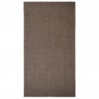 vidaXL Vloerkleed 80x150 cm natuurlijk sisal bruin