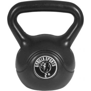 Gorilla Sports Kettlebell - Kunststof - 2 kg