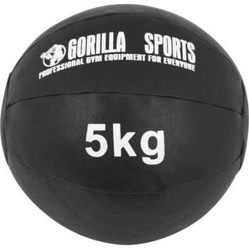 Gorilla Sports Medicijnbal - Medicine Ball - Kunstleer - 5 kg