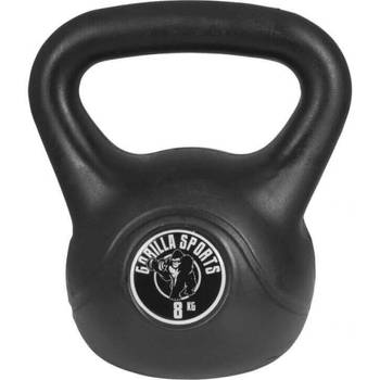 Gorilla Sports Kettlebell - Kunststof - 8 kg