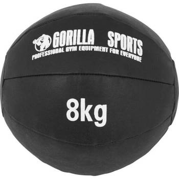 Gorilla Sports Medicijnbal - Medicine Ball - Kunstleer - 8 kg
