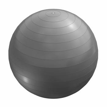 Fitnessbal Ø 65 cm - incl. Pomp - Gym bal - Yoga - Belastbaar tot 500 kg - Grijs