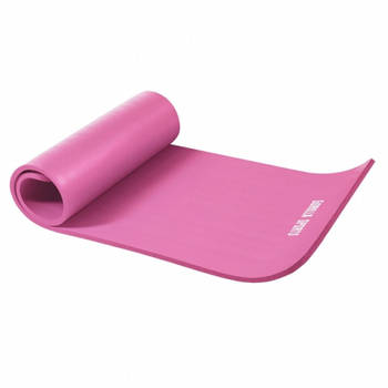 Roze - Yogamat Deluxe 190 x 100 x 1,5 cm