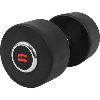 Gorilla Sports Dumbell - 42,5 kg - Gietijzer (rubber coating)