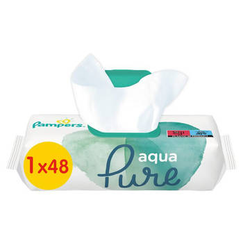 Pampers - Aqua Pure - Billendoekjes - 48 doekjes - 1 x 48