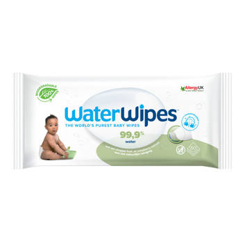 Waterwipes - Snoetenpoetser Soapberry - 1 x 60 Babydoekjes - 99,9% water *Plastic Vrij