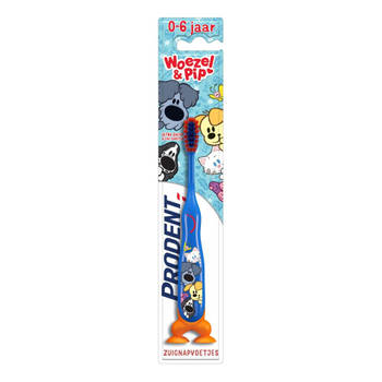 Prodent Kids - 0-6 Jaar tandenborstel - Woezel & Pip Blauw