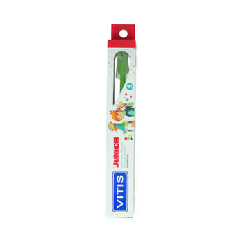 Vitis Junior - 6+ jaar tandenborstel - Groen