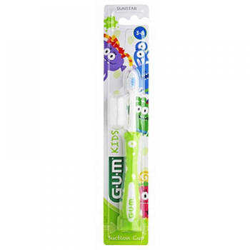 Sunstar Gum Kids - 3-6 jaar tandenborstel - Blauw