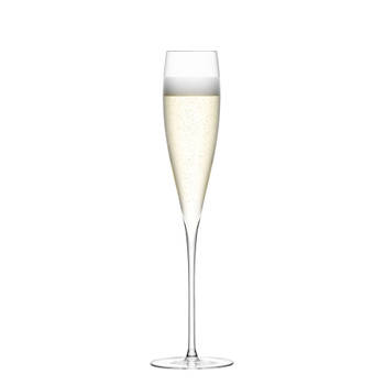 L.S.A. - Savoy Champagne Flute 200 ml Set van 2 Stuks - Glas - Transparant