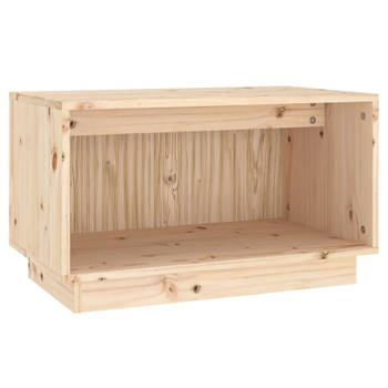 vidaXL Tv-meubel 60x35x35 cm massief grenenhout