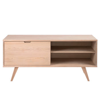 A-Line dressoir met 1 deur en 4 laden, eik.