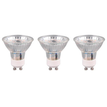 LED Lamp - Trion Rova - Set 3 Stuks - GU10 Fitting - 5W - Warm Wit 3000K - Dimbaar