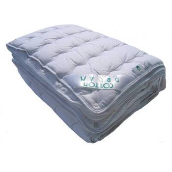 4-Seizoenen Katoenen Dekbed Cotton Comfort-240 x 200 cm (Wasbaar 90 graden C)