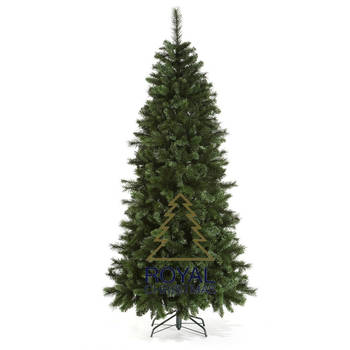 Blokker Royal Christmas Kunstkerstboom Montana Slim 165cm Slank Model aanbieding