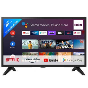 RS24H2 Android TV 60 cm (24 inch HD Smart TV met Google Assistant), ingebouwde Chromecast, HDMI, USB, WiFi, Bluetooth, D