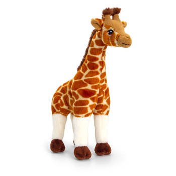 Pluche knuffel dier giraffe 30 cm - Knuffeldier