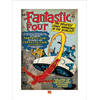 Kunstdruk Fantastic Four Cover 60x80cm