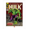 Kunstdruk Incredible Hulk Monster Unleashed 60x80cm