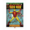 Kunstdruk Iron Man Birth of Power 60x80cm