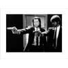 Kunstdruk Pulp Fiction Black and White Guns 80x60cm