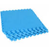 Gorilla Sports Vloermatten Blauw - 8 stuks - Bescherming - 8 stuks - 2,88 m2 - Puzzel mat