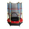 Maxx Trampoline - Trampoline met Veiligheidsnet - Kindertrampoline - Trampolines -Ø 140cm - Rood/Blauw