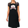Queen of the kitchen Desiree keukenschort/ barbecue schort zwart voor dames - Feestschorten