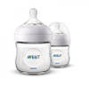 Philips Avent - Natural Babyfles - 0+ maanden - 2 x 125ml - SCF030/27 - Voor langzame toevoer