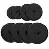 Gorilla Sports Halterschijven Set - Bundel - 27,5 kg (4 x 5 kg, 2 x 2,5 kg & 2 x 1,25 kg) - Rubber - 30 mm