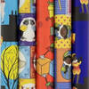 Tradioneel Oud Hollands assortiment Sinterklaaspapier cadeaupapier - 70 cm x 3 meter per rol - 10 rollen