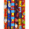 Sinterklaaspapier Inpakpapier Cadeaupapier Assortiment H2 - 70 cm x 3 meter - 5 rollen