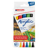 edding 5100 acrylverf stiften - 5 basis kleuren acryl stiften - ronde punt, 2-3 mm - Watervaste inkt