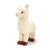 Pluche knuffel dier witte lama 30 cm - Knuffeldier