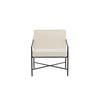 Rakel fauteuil teddy stof offwhite.