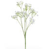 Kunstbloemen Gipskruid/Gypsophila takken wit 70 cm - Kunstbloemen