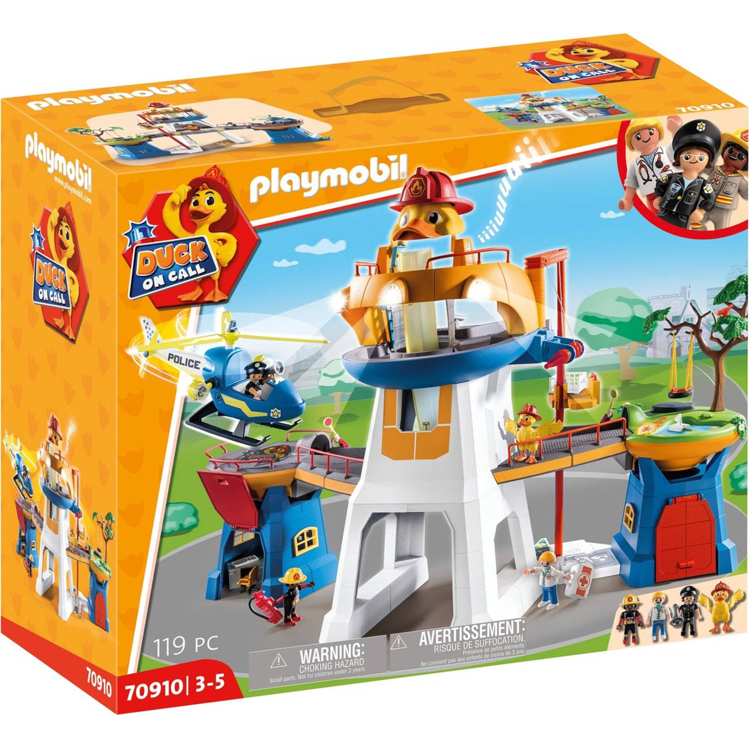 Playmobil Duck On Call Hoofdkwartier 70910