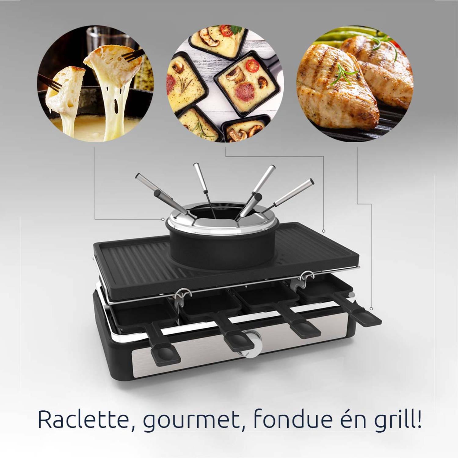 BluMill Raclette, & Fondue Blokker