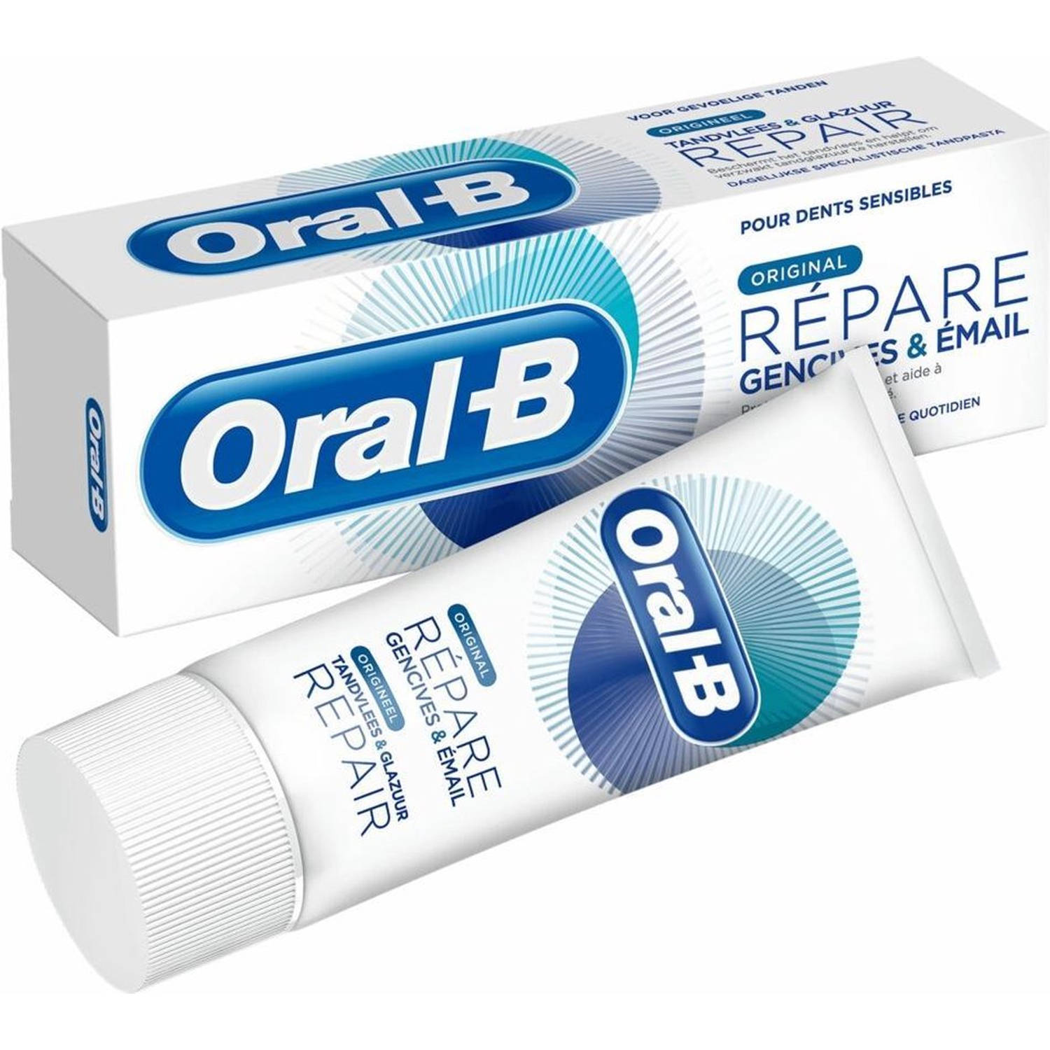 Oral-B Tandvlees Glazuur Repair Origineel - Voordeelverpakking 12x75 ml Tandpasta | Blokker