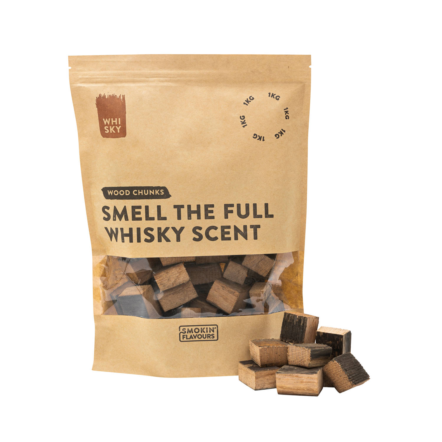 Rookchunks Whisky Smokin' Flavours 1 kg