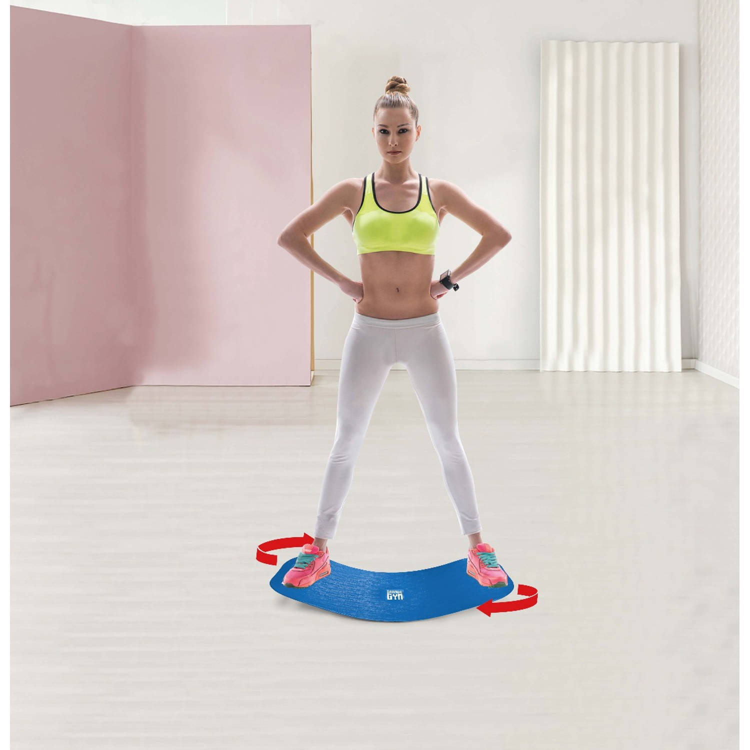 concept Eerbetoon Nylon Orange Gym Balance board - Blauw | Blokker