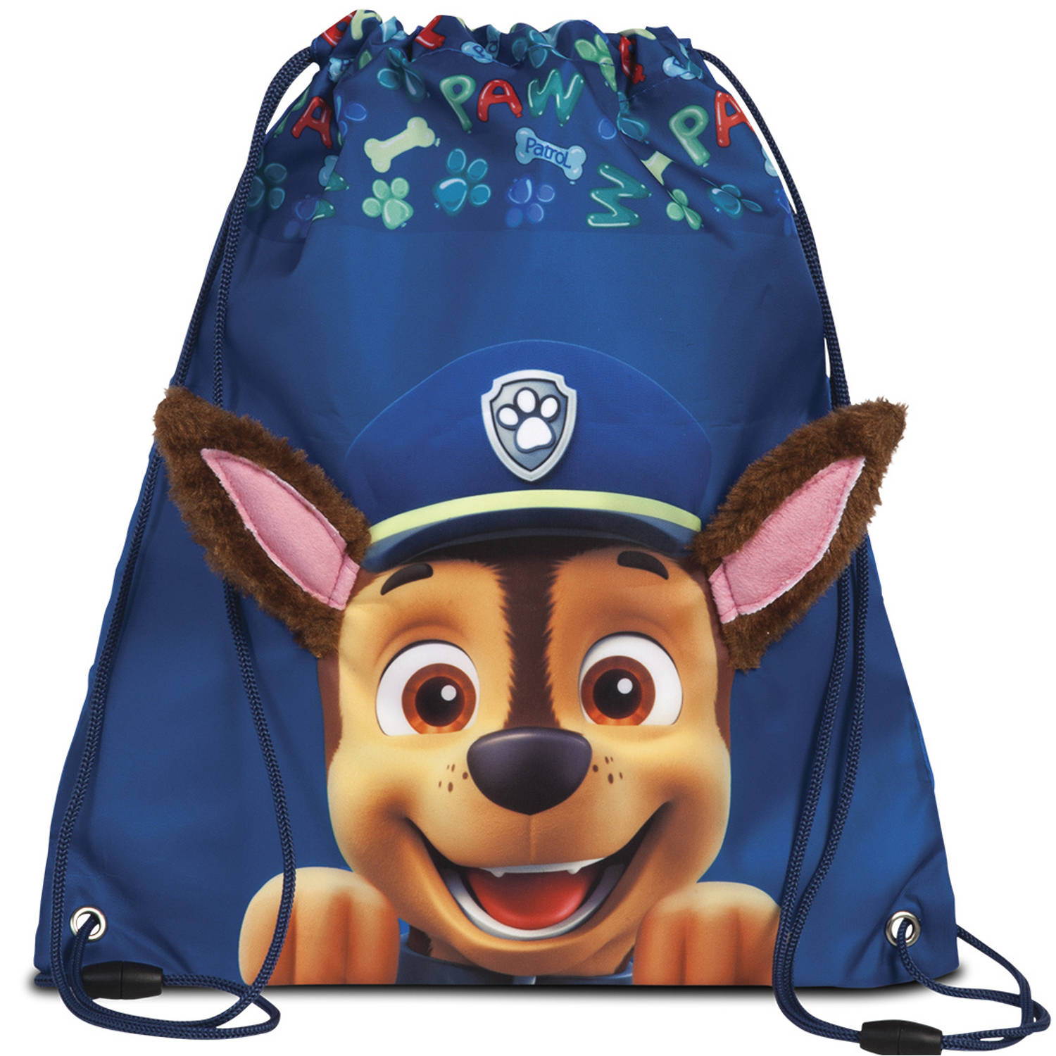 Paw Patrol Gymbag, Chase 32 X 36 Cm Polyester