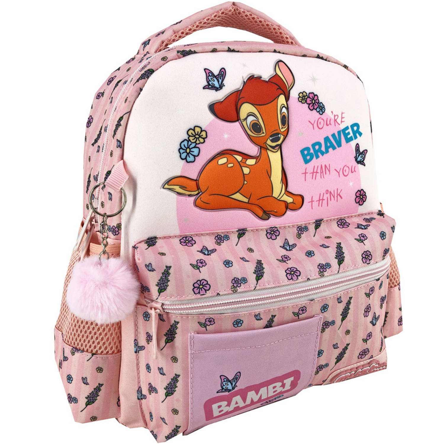 Disney Bambi Rugzak, Brave 3D - 31 x 27 x 10 cm - Polyester