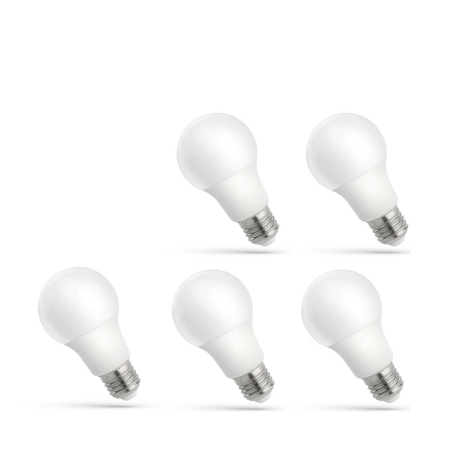 Proventa Super LED-Lamp E27 - 12W/75W - 1155 lm - Daglicht 6500K - 5 ledlampen
