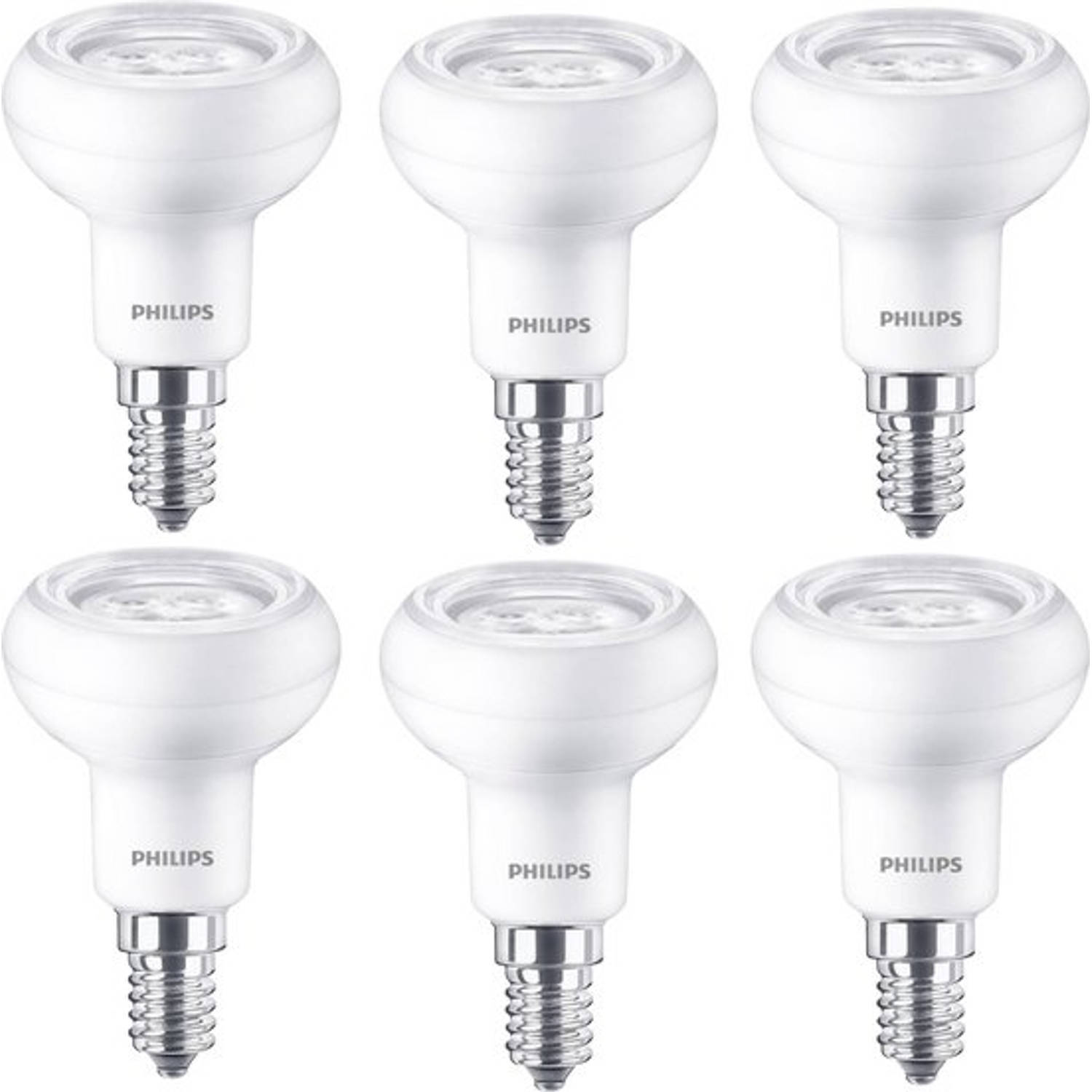 Philips LED Lamp R50 E14 - 2.9W/40W - Voordeelverpakking 6 LED | Blokker