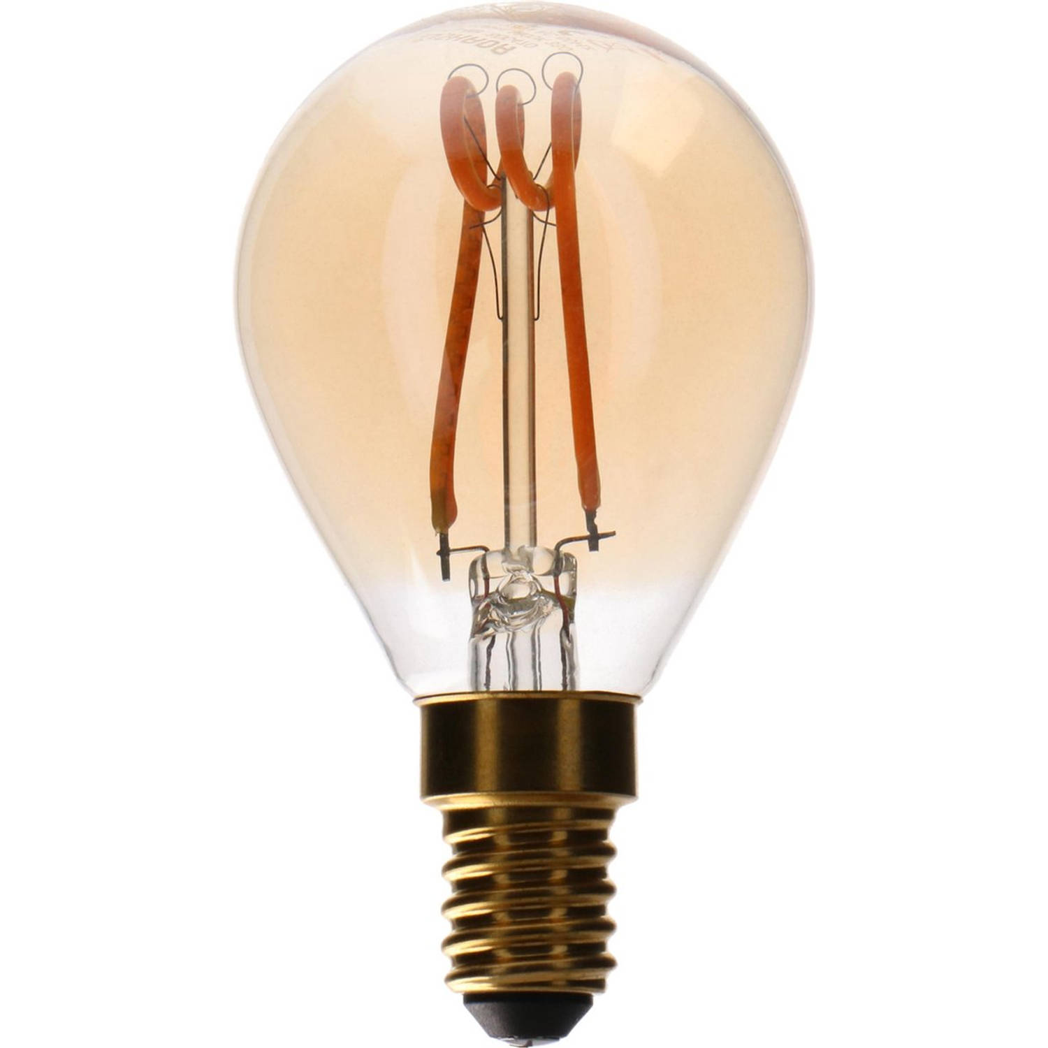 Proventa DECO LED Filament lamp E14 - Model XS globe - Dimbaar - ‚åÄ 45 mm - Extra warm wit