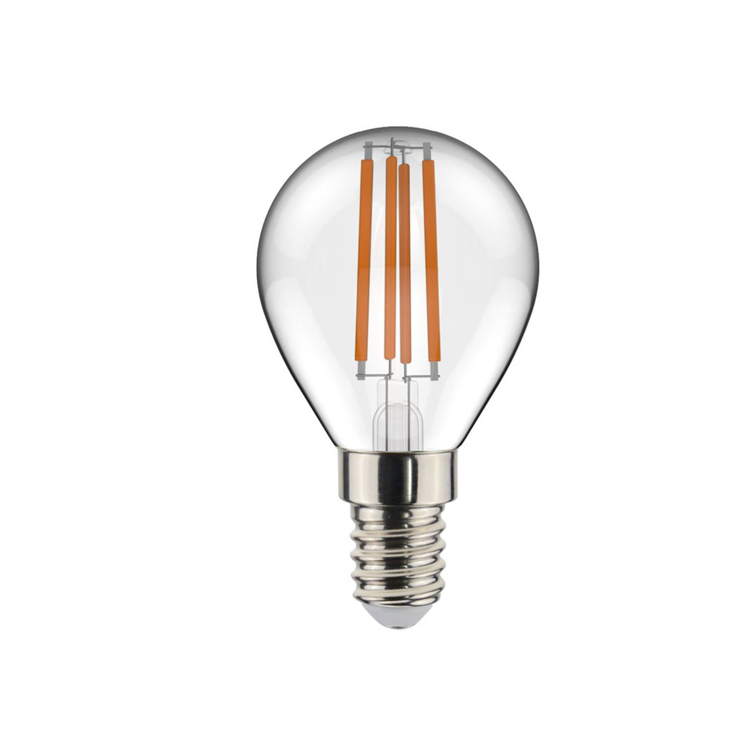 Proventa Led Lamp E14 Filament - Dimbaar Zonder Dimmer - 5 X G45 Kogellamp