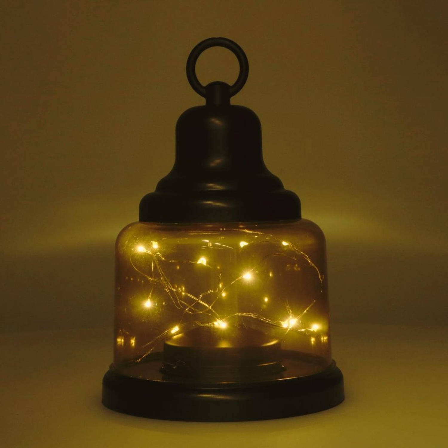 Proventa DECO LED lantaarn voor binnen op batterijen - LED tafellamp Model Amber